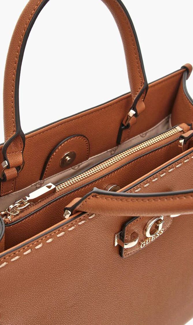 Nastra Stitch Detail Handbag