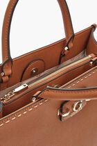 Nastra Stitch Detail Handbag