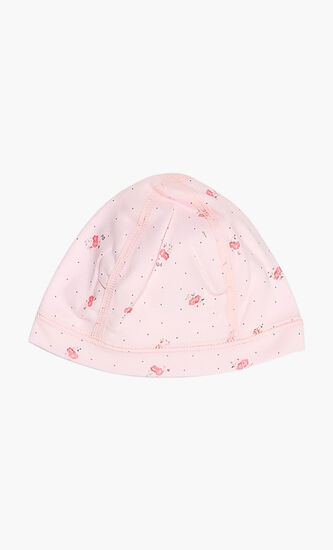 Floral Print Baby Hat