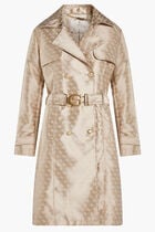DILETTA BELTED LOGO TRENCH