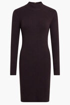 Ribbed Merino Wool Blend Dress