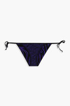 SWIM SLIP REVERSIBLE LYCRA MIRANDA ZEBRA+VERSACE VERSACE