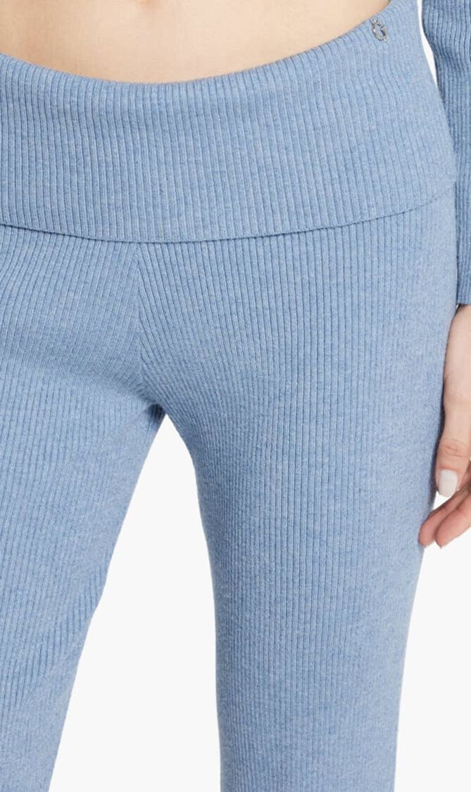 Foldover Rib Flare Nina Pant
