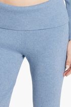 Foldover Rib Flare Nina Pant
