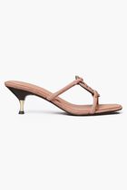 PAVE GEO BOMBE MILLER LOW HEEL SANDAL 55MM