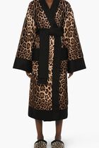 DGA LEOPARD BATHROBE