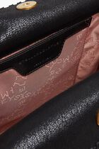 Mini Tote Eco Shaggy Deer W/Gold Color Chain