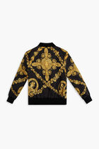 Quilted Bomber Jacket