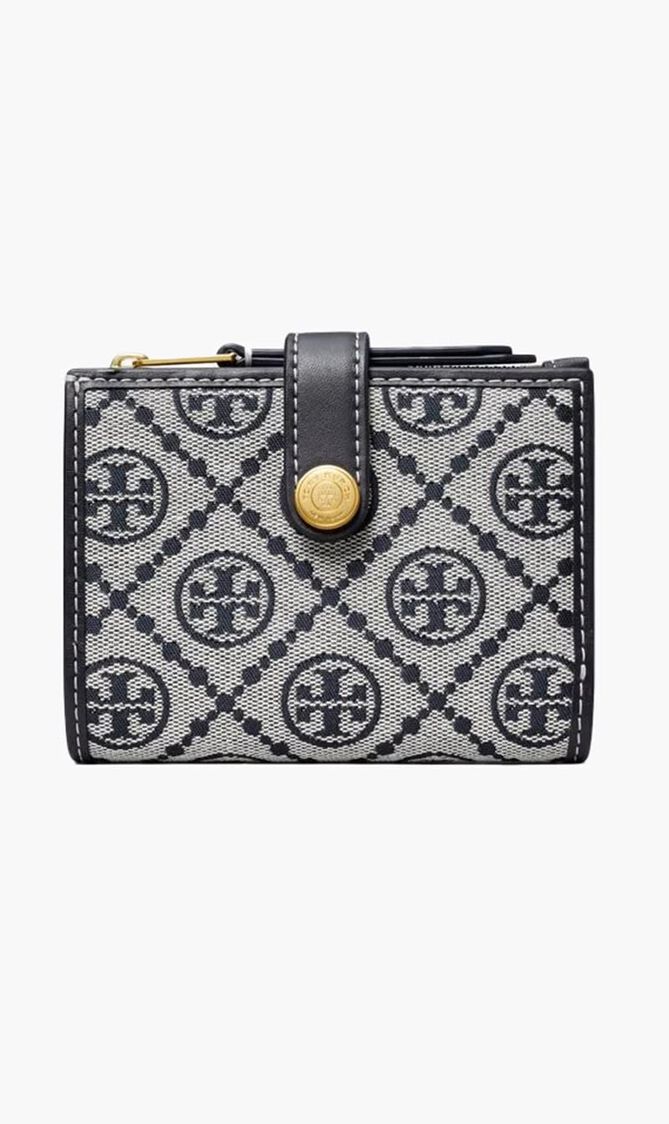 T Monogram Bi-fold Wallet