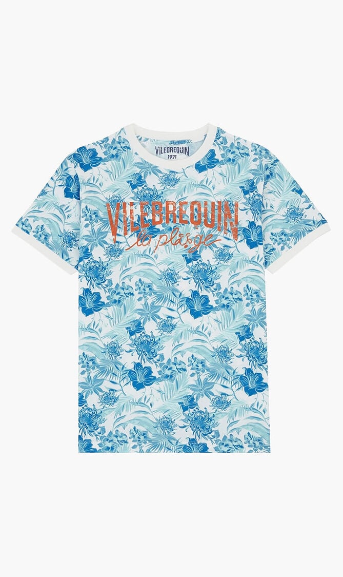 Tahiti Flowers Cotton T Shirt Tahiti Flowers Cotton T Shirt