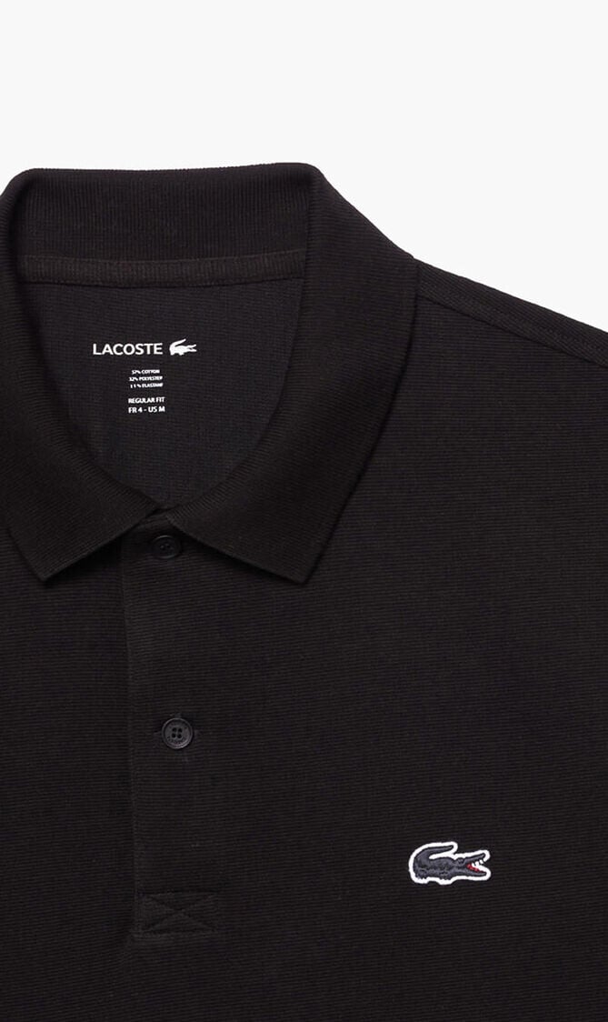 Regular Fit Cotton Blend Polo Shirt