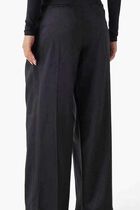 Sancha Wide-Leg Twill Pants