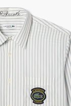 Striped Cotton Poplin Long-Sleeve Shirt