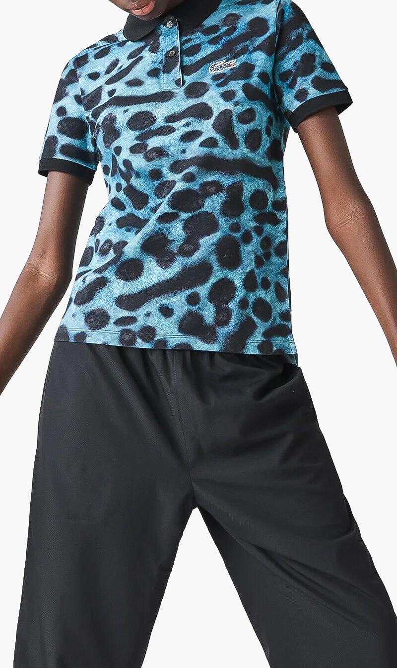 LACOSTE Lacoste X National Geographic Animal Print Polo Shirt SAR 168.00