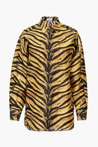 Silk Tiger Print Shirt