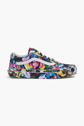 Kenzo x Vans Floral Print Sneakers