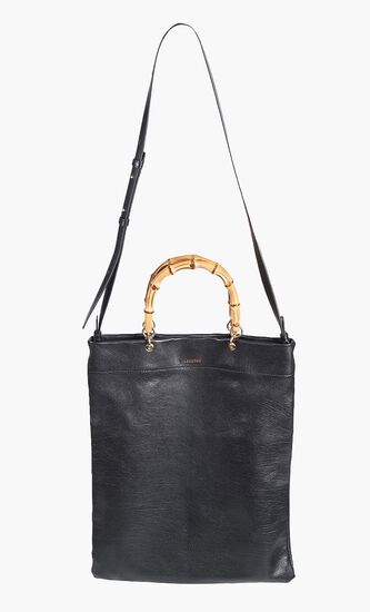 BAMBOO SHOPPER MD LONG HAIR KID & NEW CALF & NATURAL BAMBOO WNAPPA LINING GOLD