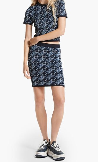 Monogram Skirt