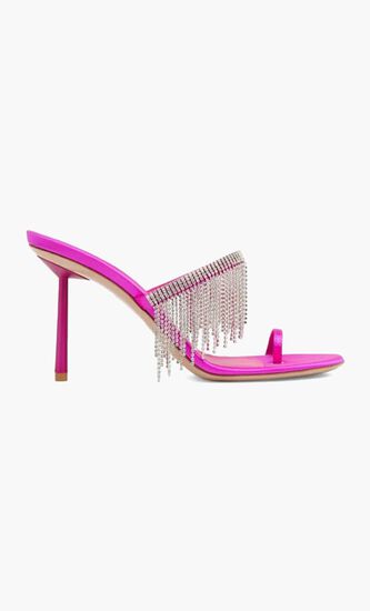 The Jewels 80mm fringed sandals