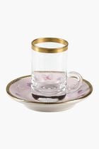 Blooming Butterfly Tea Cup and Saucer