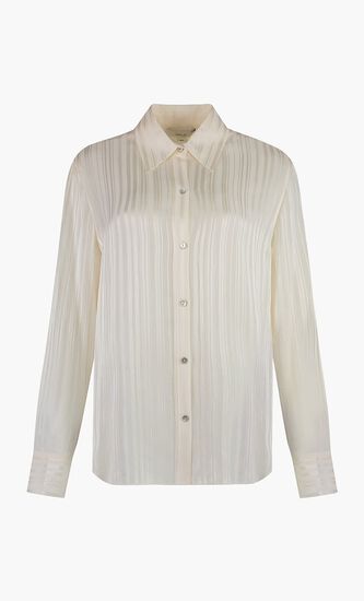 Satin Jacquard Shirt