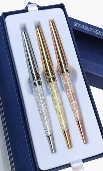 Crystalline Stardust Pen, Set of 3