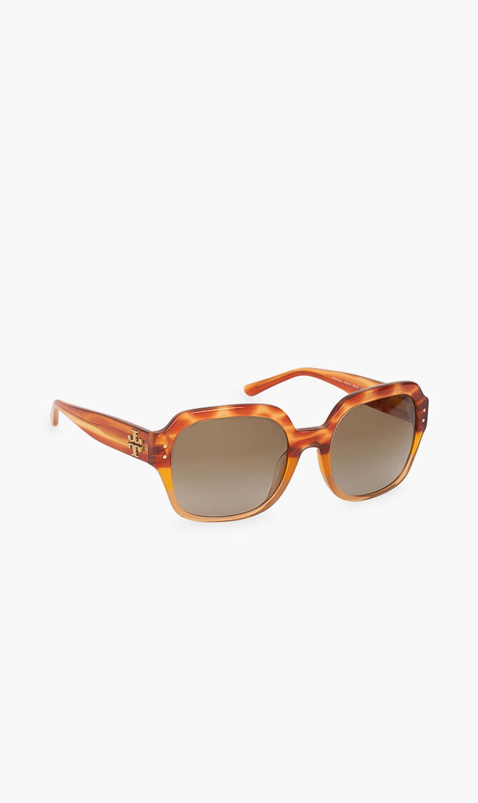 Oversized Logo Sunglasses