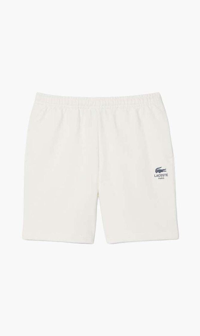 Printed Cotton Fleece Shorts