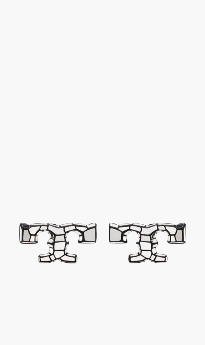 Miller Pave Triple Hoop Earrings