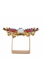 طقم حلقات مناديل المائدة جلام فلاي، متعدد الألوان - 4 قطع