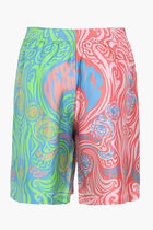 SHORTS SILK TWILL FABRIC BAROQUE '92 PRINT