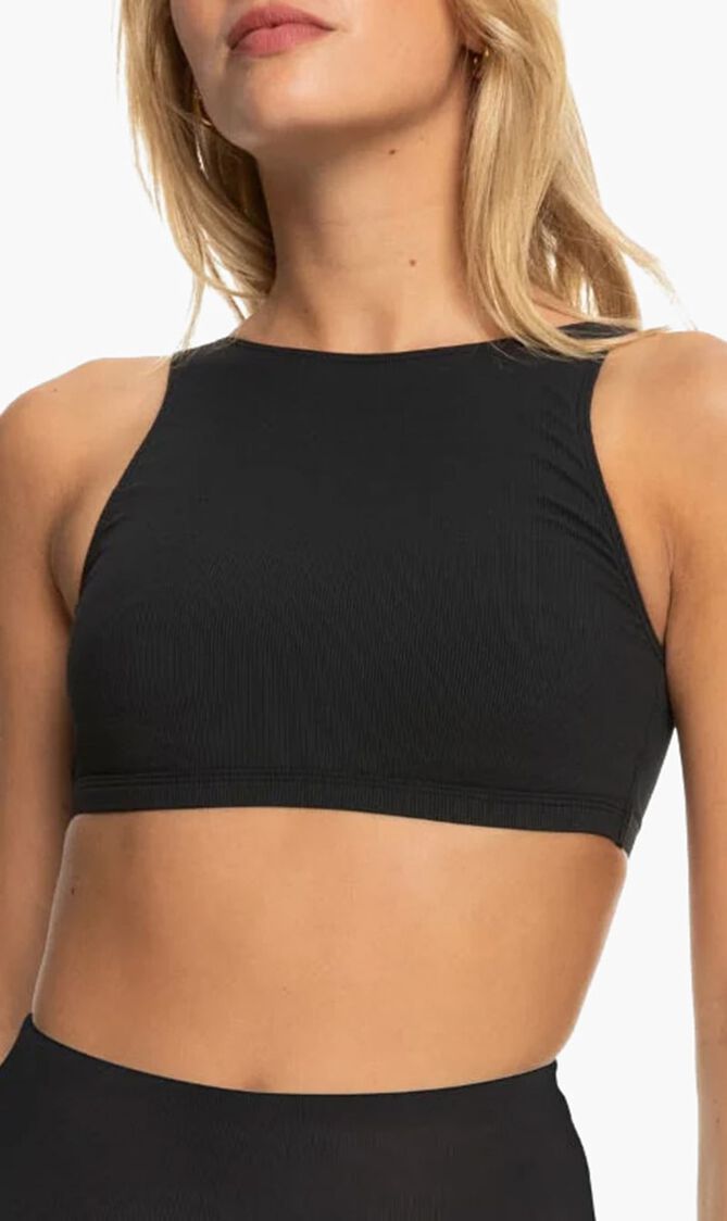 The Pop Up Crop Bikini Top