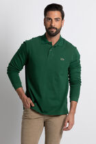 Classic Fit Long Sleeve Polo Shirt