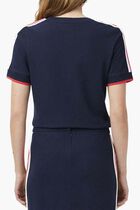 French Made Textured Pique T-shirt
