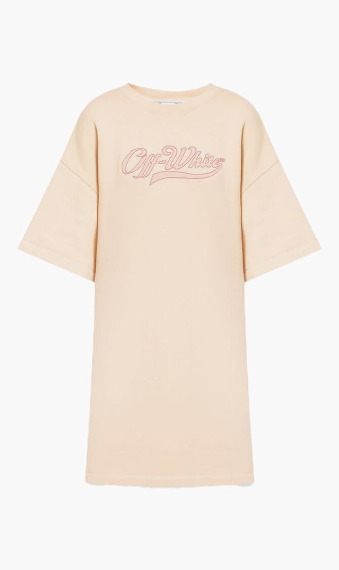 EMBR BASEBALL LOGO SNAP T-DRE NUDE FUCH