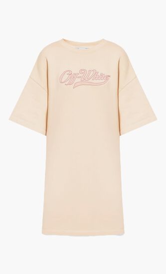 EMBR BASEBALL LOGO SNAP T-DRE NUDE FUCH