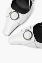 Medusa Buckle Slingbacks