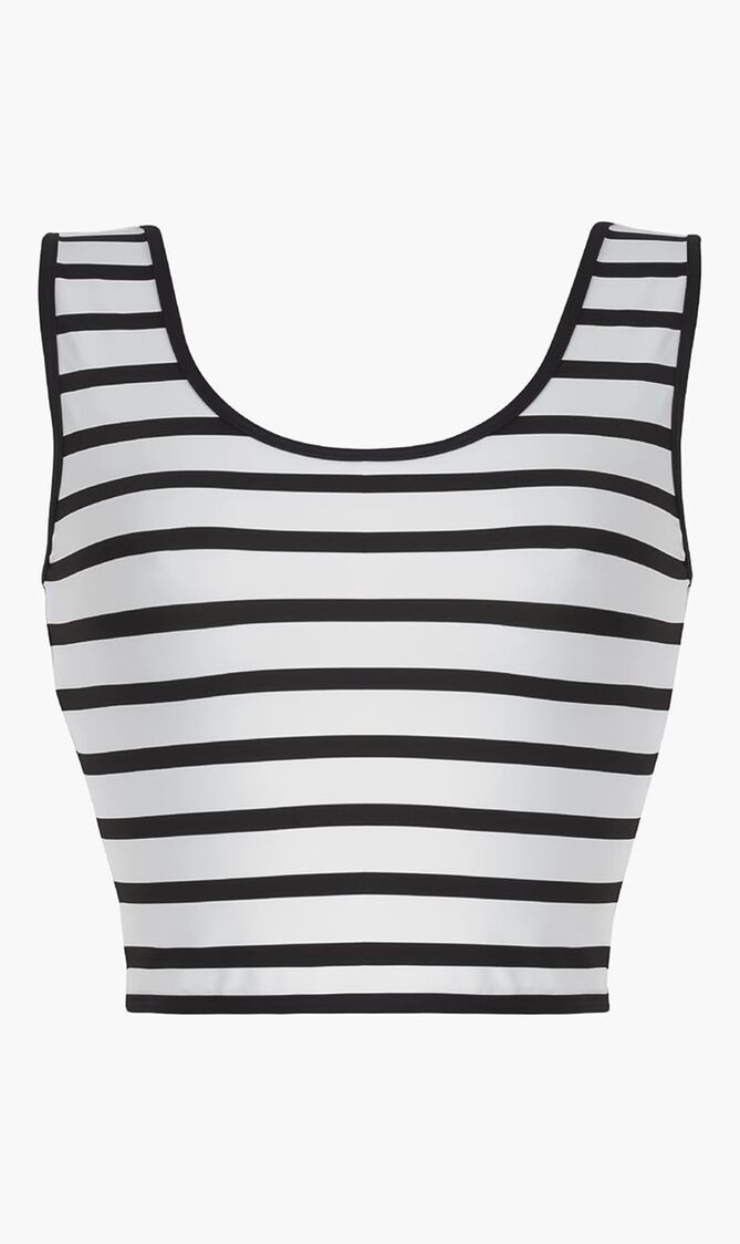 Rayures Tankini Top