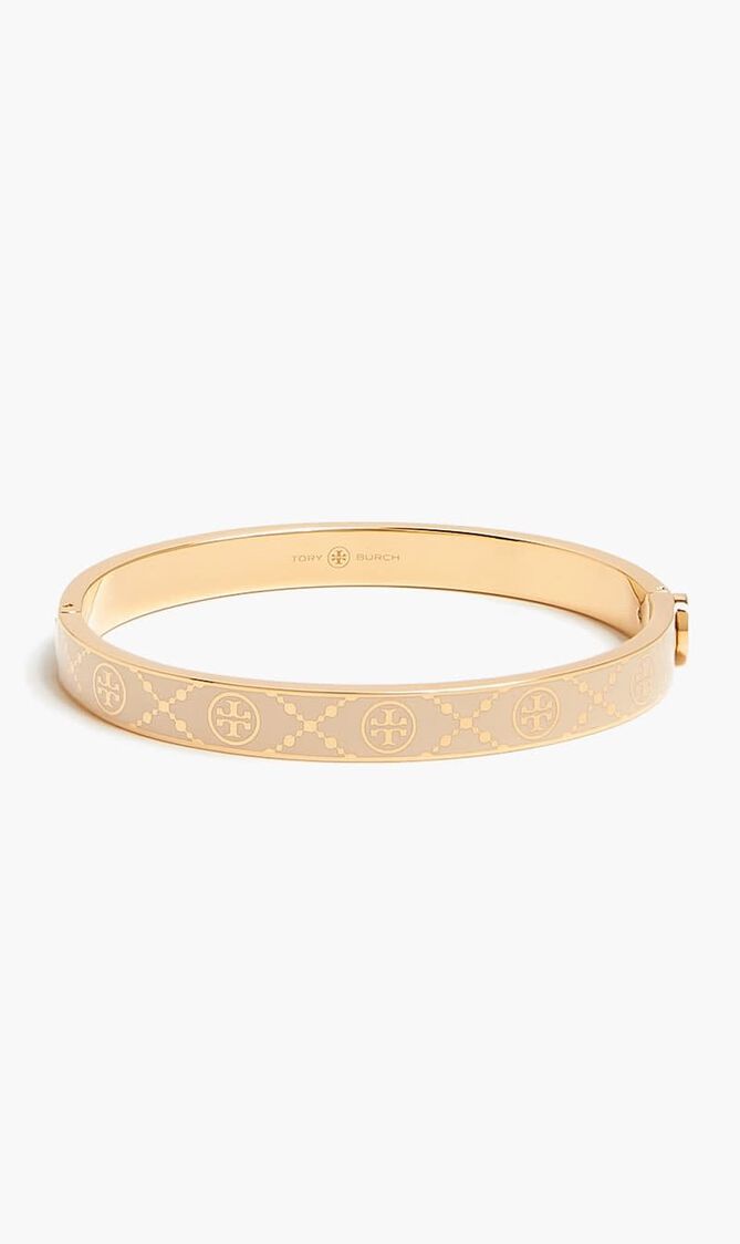 T Monogram Hinge Bracelet