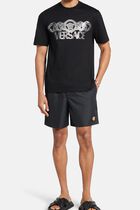 T-SHIRT COMPACT COTTON JERSEY FABRIC + MEDUSA ON CHAIN PRINT