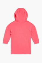 Pink Logo Hooded Dress Pink Logo Hooded Dress