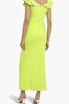 Ruffle Detail Maxi Dress