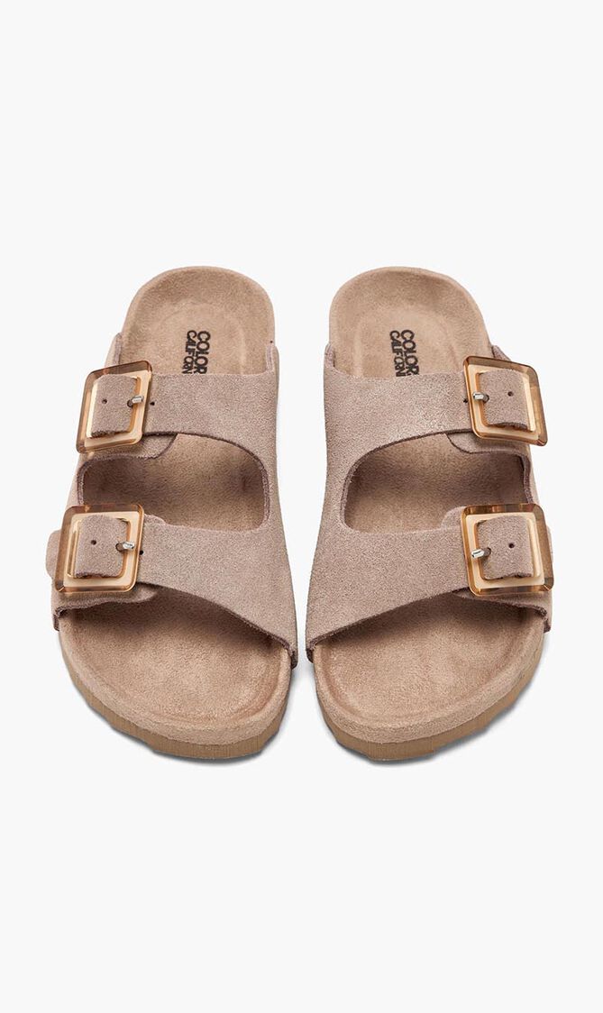 Suede Sandals