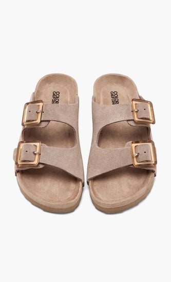 Suede Sandals