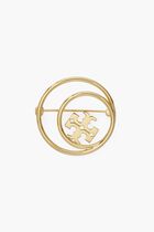 MILLER DOUBLE RING BROOCH
