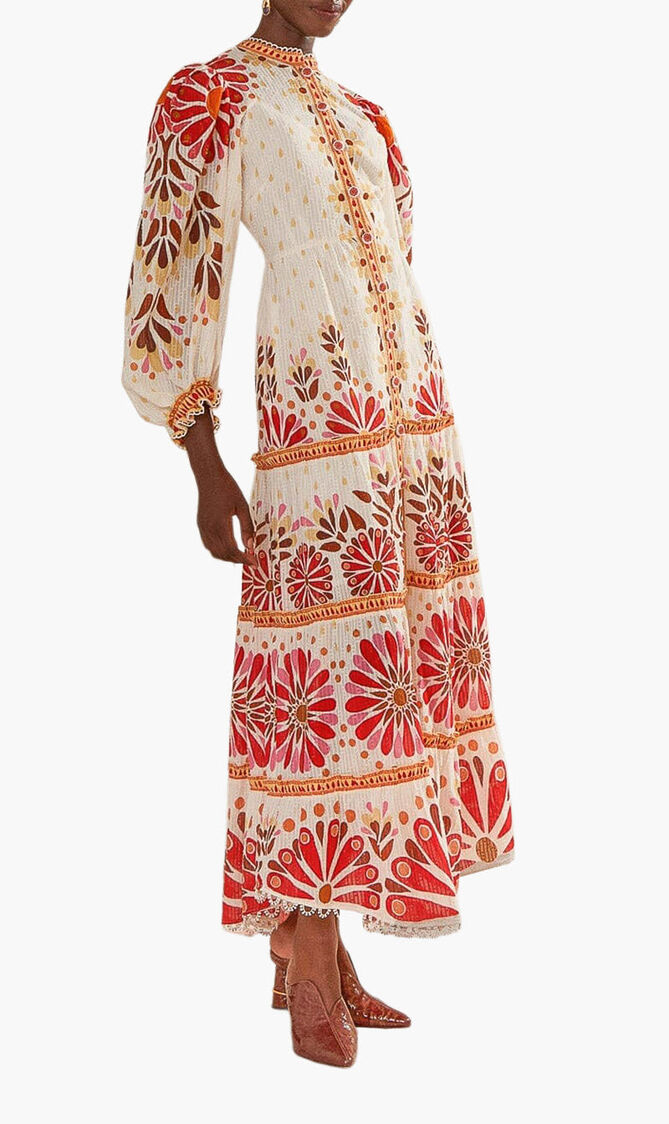 Ainika Flowers Maxi Dress