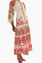 Ainika Flowers Maxi Dress