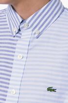 Cotton Linen Striped Shirt