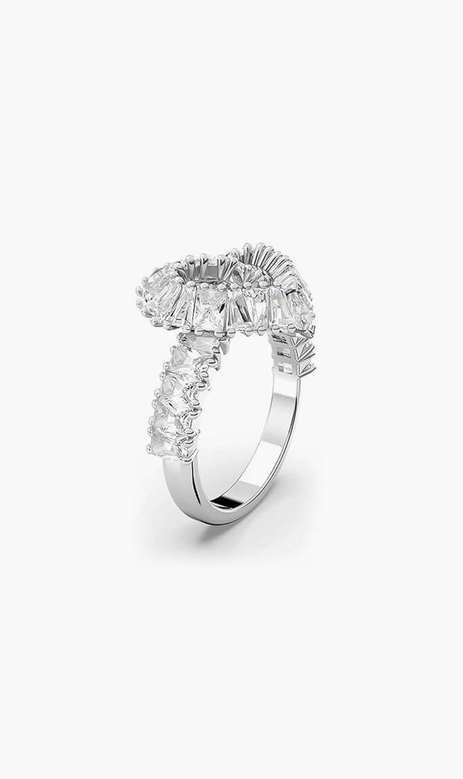 SJC MATRIX RING HRT WOVEN WHI/RHS 58 MM