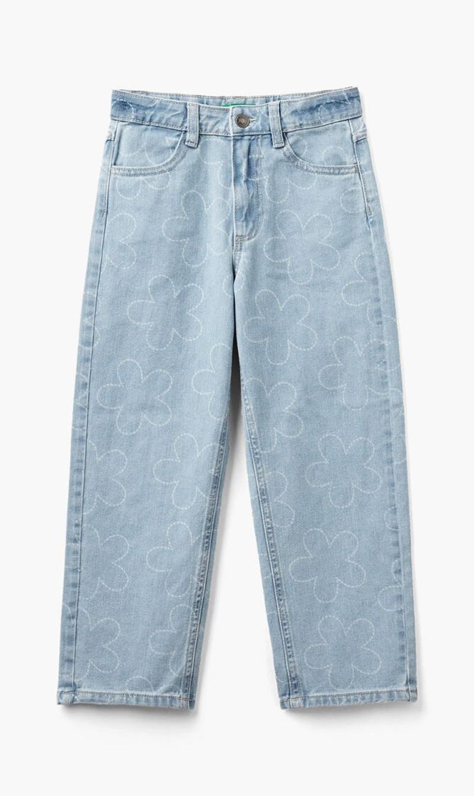 Floral Denim